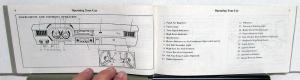 1973 Ford Pinto Owners Operators Manual Original