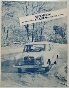 1960 Mercedes-Benz 220SE Sports Car Illustrated Article Reprint