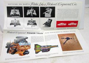 1956 New Packard & Clipper with Torsion-Level Ride Dealer Sales Brochure Folder