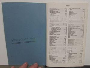 1974 Ford Custom Galaxie LTD Owners Operators Manual Original