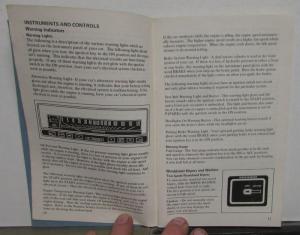 1974 Ford Custom Galaxie LTD Owners Operators Manual Original