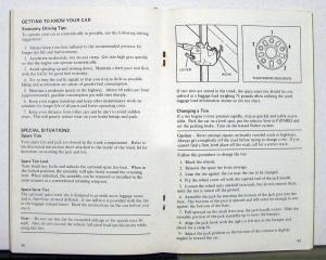 1974 Ford Thunderbird Owners Operators Manual Original