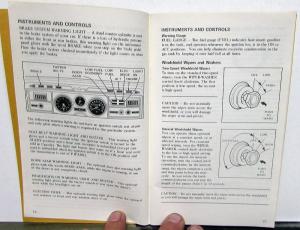 1975 Ford Thunderbird Owners Operators Manual Original