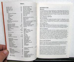 1975 Ford Torino and Ranchero Owners Operators Manual Original