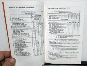 1975 Ford Torino and Ranchero Owners Operators Manual Original