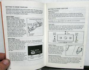 1975 Ford Torino and Ranchero Owners Operators Manual Original