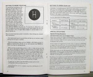 1975 Ford Granada Owners Operators Manual Original