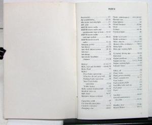1976 Ford Thunderbird Owners Operators Manual Original