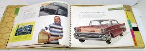 1957 Chevrolet Dealer Album Sales Reference Bel Air 210 150 Corvette Nomad Rare