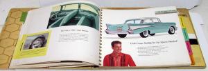 1957 Chevrolet Dealer Album Sales Reference Bel Air 210 150 Corvette Nomad Rare