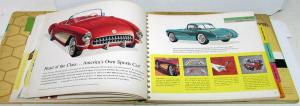 1957 Chevrolet Dealer Album Sales Reference Bel Air 210 150 Corvette Nomad Rare