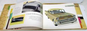 1957 Chevrolet Dealer Album Sales Reference Bel Air 210 150 Corvette Nomad Rare