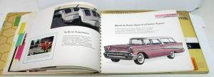 1957 Chevrolet Dealer Album Sales Reference Bel Air 210 150 Corvette Nomad Rare