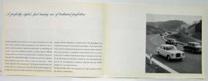 1962 Mercedes-Benz 220 Sales Brochure Large Folder with Spec Data Sheet P2234