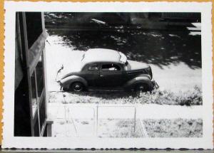 1937 Ford Photo B/W Original