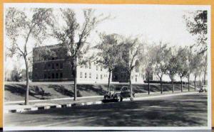 1937 Ford V8 Coupe Postcard Toner Motor Co Caney KS Original