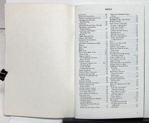 1977 Ford Pinto Owners Operators Manual Original