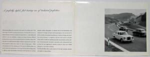 1962 Mercedes-Benz 220 Sales Brochure Large Folder with Spec Data Sheet P2234/1