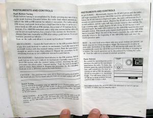 1977 Ford Custom 500 & LTD Owners Operators Manual Original