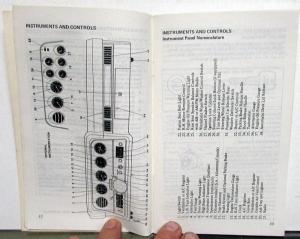 1978 Ford LTD II and Ranchero Owners Operators Manual Original