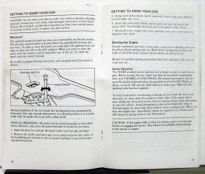 1979 Ford Granada Owners Operators Manual Original