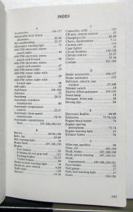 1980 Ford Full Size (LTD) Owners Operators Manual Original