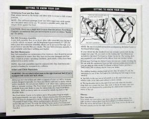 1980 Ford Pinto Owners Operators Manual Original
