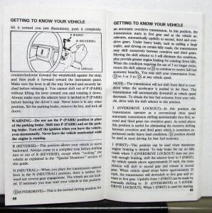 1981 Ford Thunderbird Owners Operators Manual Original