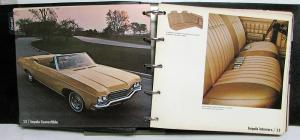 1970 Chevrolet Dealer Album Colors Fabrics Features Camaro Corvette Chevelle