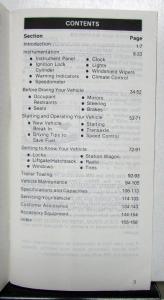 1983 Ford Escort Owners Operators Manual Original