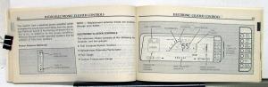 1987 Ford Taurus Owners Operators Manual Original