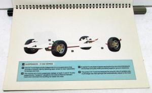 1992 Chevrolet Truck Dealer Sales Cutaway Illustrations C/K Pickup Suburban