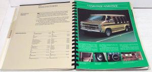 1985 Chevrolet Truck Dealer Special Bodies Equipment Accessories Sales Catalog