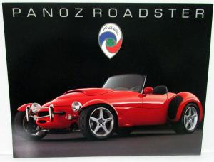 1992 Panoz Roadster Custom Aluminum Body Sports Car Dealer Sales Data Card