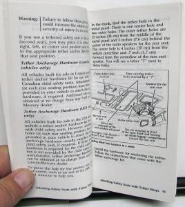 1990 Ford Crown Victoria Owners Operators Manual Original