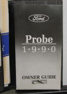 1990 Ford Probe Owners Operators Manual Original Care & Op Instructions