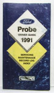 1991 Ford Probe Owners Operators Manual Original