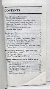 1991 Ford Probe Owners Operators Manual Original
