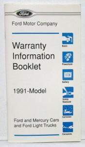1991 Ford Probe Owners Operators Manual Original
