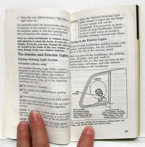 1991 Ford Thunderbird Owners Operators Manual Original