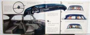 1952 Ford Mainline Customline Crestline XL Color Sales Brochure Original