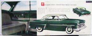 1952 Ford Mainline Customline Crestline XL Color Sales Brochure Original