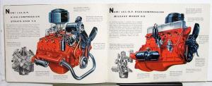 1952 Ford Mainline Customline Crestline XL Color Sales Brochure Original