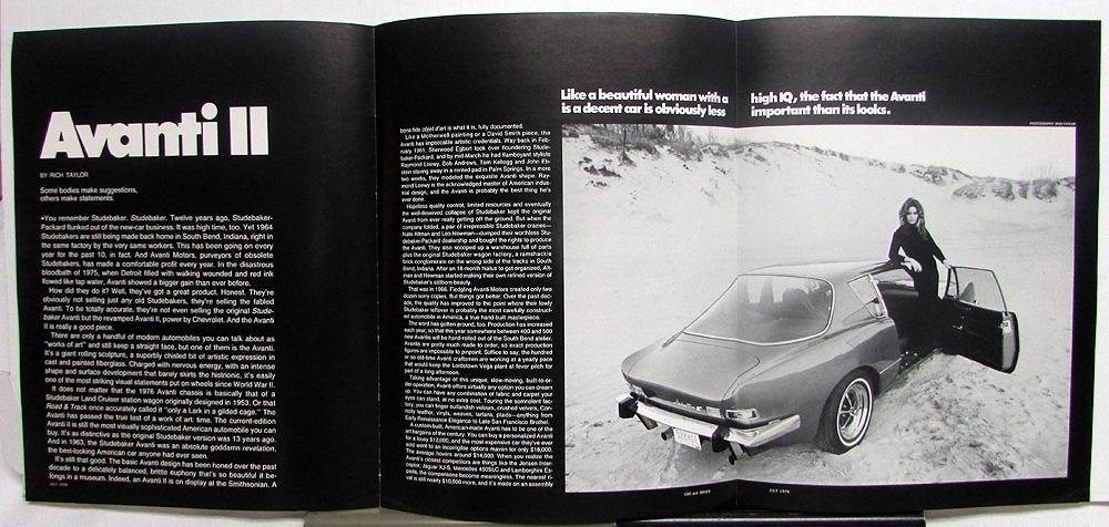 希少車 アヴァンティⅡ 本カタログ avanti Ⅱ brochure 希少車 アヴァンティⅡ 本カタログ avanti Ⅱ brochure 希少車