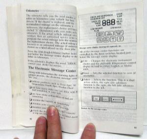 1993 Ford Crown Victoria Owners Operators Manual Original