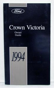 1994 Ford Crown Victoria Owners Operators Manual Original