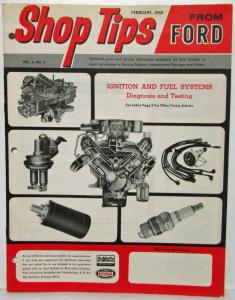 1966 February Ford Shop Tips Vol 4 No 2 Ignition & Fuel System Diagnosis-Testing