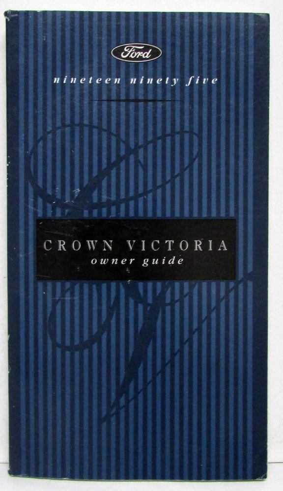 1995 Ford Crown Victoria Owners Operators Manual Original