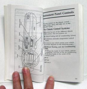 1995 Ford Crown Victoria Owners Operators Manual Original