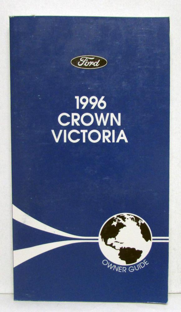 1996 Ford Crown Victoria Owners Operators Manual Original